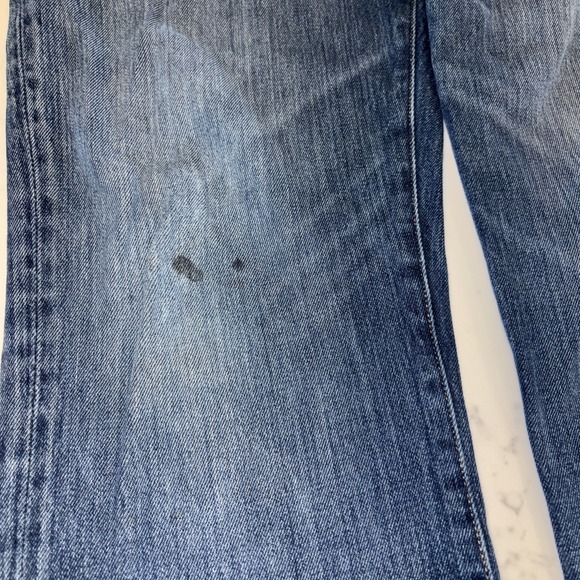 DISTRESSED Vintage 90s Tommy Hilfiger‎ Denim Jeans 34x30 Classic Y2K Look - Picture 6 of 10